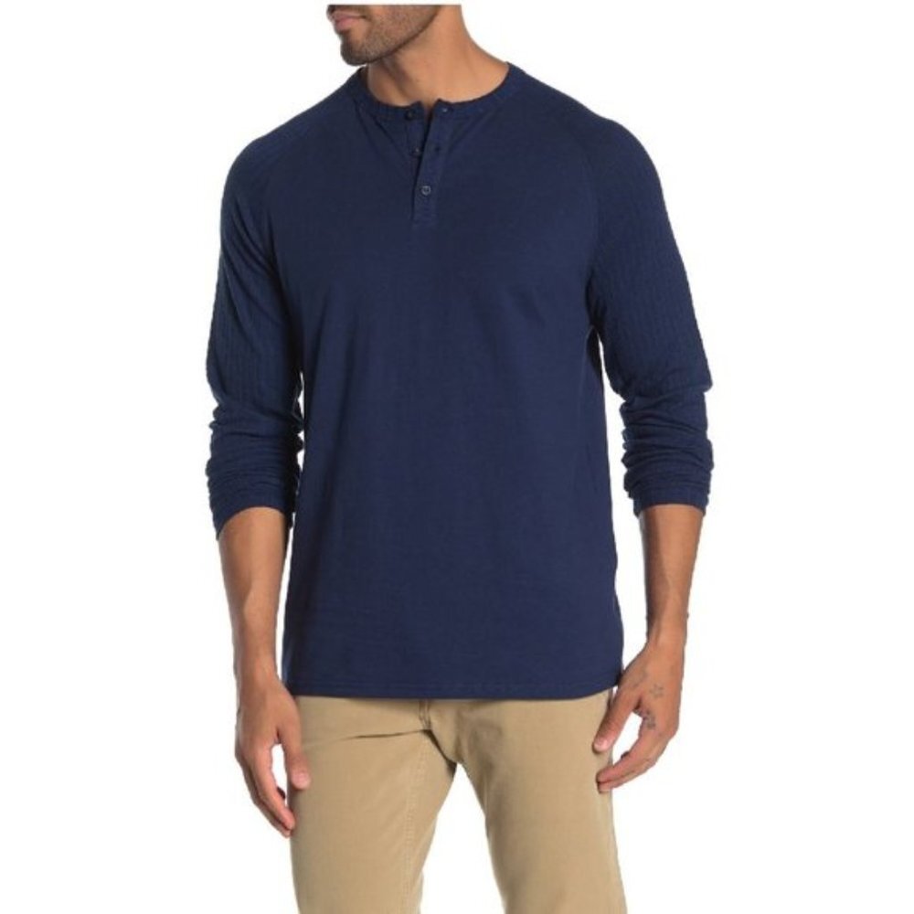 Ben Sherman Thermal Sleeve Henley Shirt
